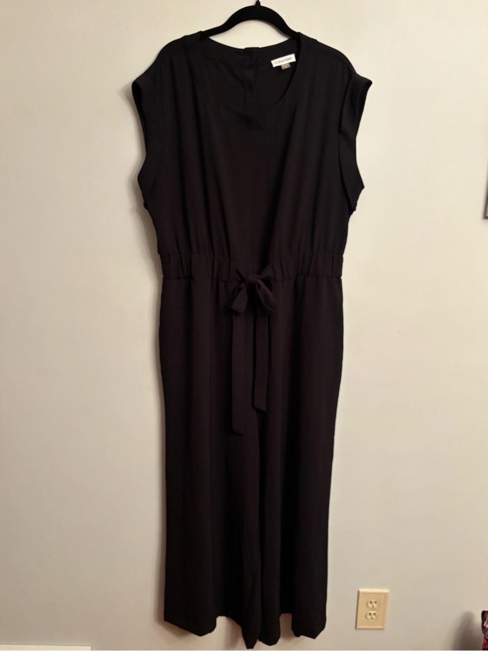 NWOT Calvin Klein Black Jumpsuit